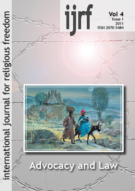 View Vol. 4 No. 1 (2011): Advocacy and Law