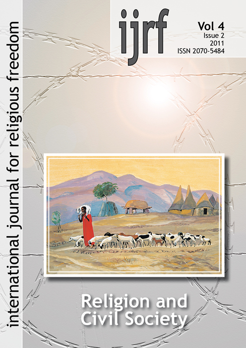 View Vol. 4 No. 2 (2011): Religion and Civil Society
